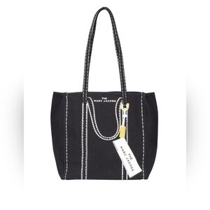 Marc Jacobs The Trompe l'Oeil Tag canvas tote